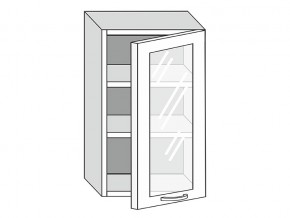 19.50.3 Шкаф настенный (h=913) на 500мм с 1-ой стекл. дверцей в Юрюзани - yuryuzan.магазин96.com | фото