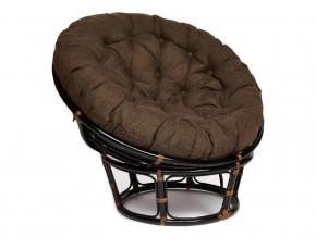 Кресло Papasan 23/01 W с подушкой Antique brown, ткань Коричневый в Юрюзани - yuryuzan.магазин96.com | фото