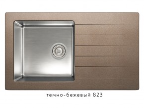 Мойка комбинированная Tolero twist TTS-860 Темно-бежевый 82 в Юрюзани - yuryuzan.магазин96.com | фото