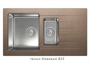 Мойка комбинированная Tolero twist TTS-890 Темно-бежевый 823 в Юрюзани - yuryuzan.магазин96.com | фото