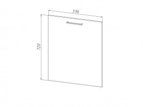 П 60 Комплект для посудомоечной машины 600 мм (цоколь + фасад) ЛДСП в Юрюзани - yuryuzan.магазин96.com | фото
