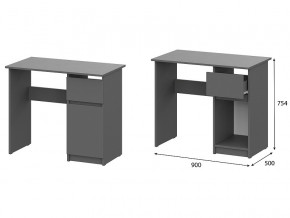Стол письменный 900 Денвер Графит серый в Юрюзани - yuryuzan.магазин96.com | фото